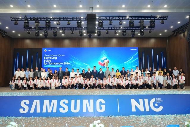 Thúc đẩy giáo dục STEM gắn với phát triển xã hội bền vững cùng Samsung Solve for Tomorrow 2026- Ảnh 3.
