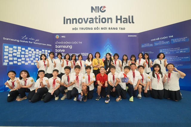Thúc đẩy giáo dục STEM gắn với phát triển xã hội bền vững cùng Samsung Solve for Tomorrow 2026- Ảnh 6.