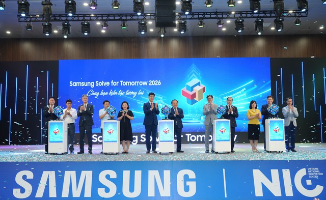Thúc đẩy giáo dục STEM gắn với phát triển xã hội bền vững cùng Samsung Solve for Tomorrow 2026- Ảnh 1.