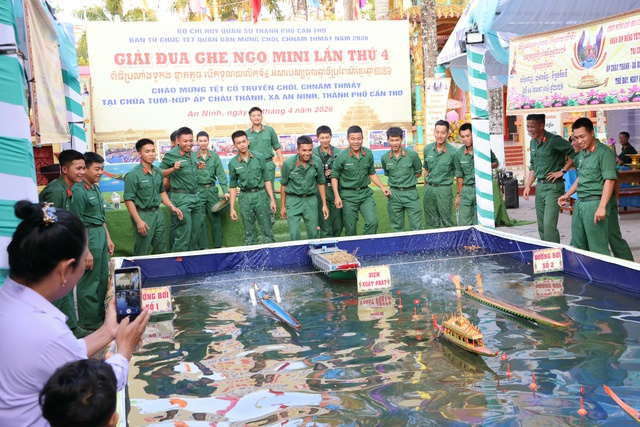 Cần Thơ tổng kết các hoạt động Tết Quân - Dân mừng Chôl Chnăm Thmây năm 2026- Ảnh 6.