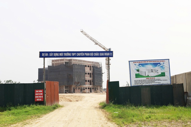 Dự án trường chuyên gần 500 tỷ đồng ở Nghệ An giờ ra sao?- Ảnh 1.