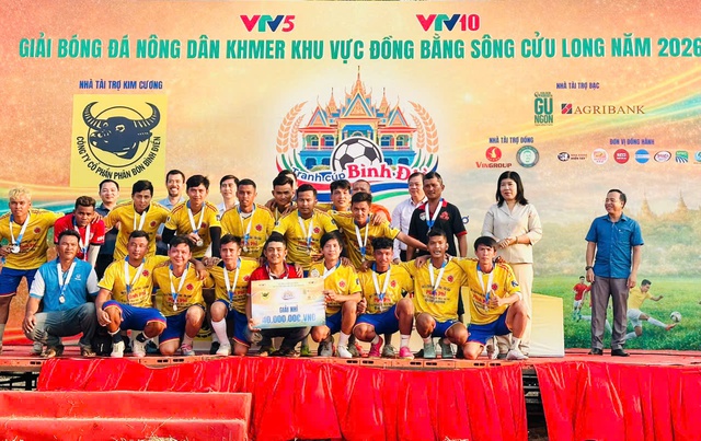 Bế mạc Giải Bóng đá Nông dân Khmer ĐBSCL năm 2026- Ảnh 5.