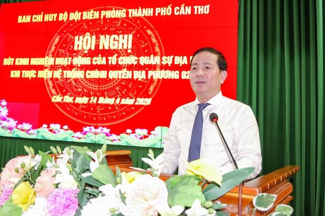 Cần Thơ: Vận hành hiệu quả tổ chức quân sự trong mô hình chính quyền địa phương 2 cấp- Ảnh 3.