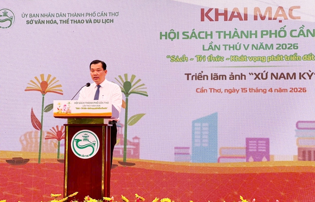 Cần Thơ khai mạc Hội sách lần thứ V năm 2026 với chủ đề “Sách - Tri thức - Khát vọng phát triển đất nước”- Ảnh 8.