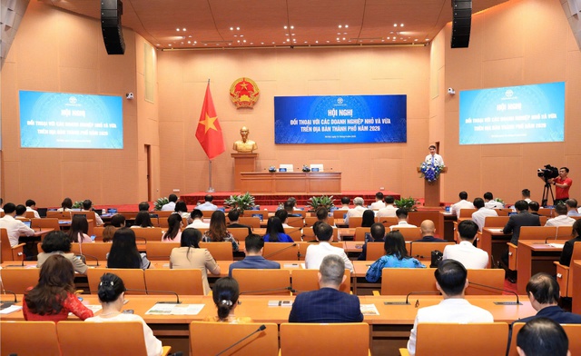 Hà Nội: Đối thoại với các doanh nghiệp nhỏ và vừa- Ảnh 1.