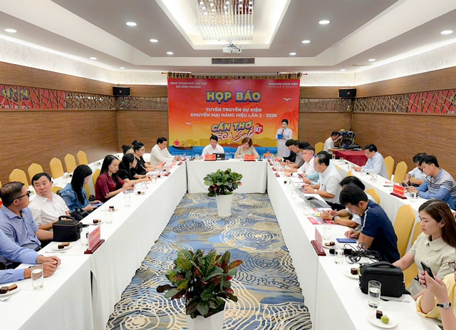 Sự kiện Khuyến mại hàng hiệu Cần Thơ Mega Sale 2026 diễn ra từ ngày 29/4 đến 3/5- Ảnh 1.