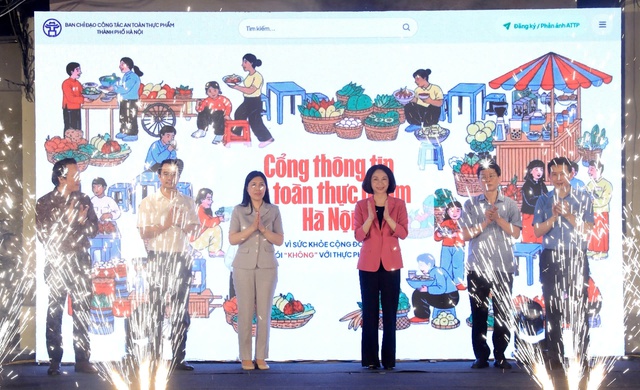 Hà Nội ra mắt Cổng thông tin an toàn thực phẩm: Thiết lập đầu mối chính thức, tăng minh bạch, tăng tương tác- Ảnh 2.