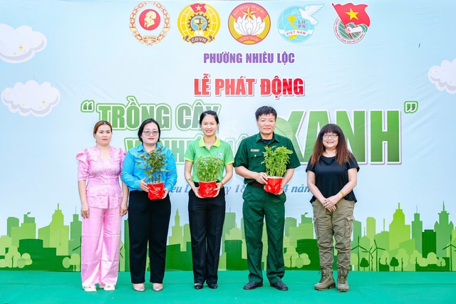 Phường Nhiêu Lộc: Phát động chuỗi hoạt động “Nhiêu Lộc xanh - Nếp sống xanh”- Ảnh 1.