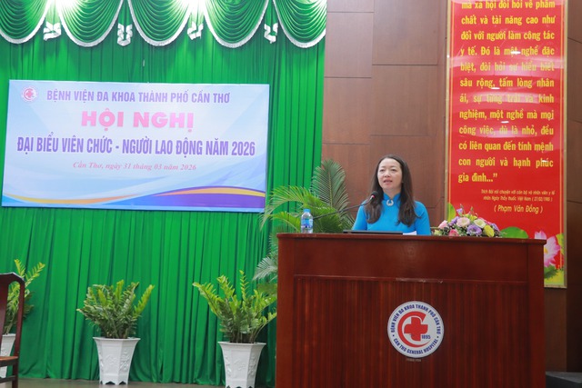 Bệnh viện Đa khoa TP Cần Thơ tổ chức hội nghị viên chức - người lao động năm 2026- Ảnh 4.