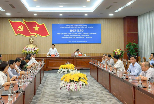 Cà Mau tổ chức Cuộc thi Gạo ngon vùng ĐBSCL lần thứ I năm 2026- Ảnh 1.