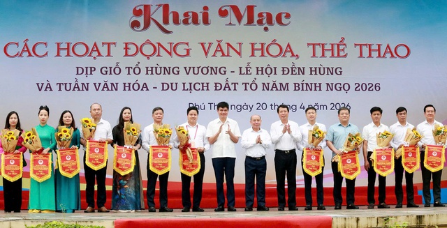 Phú Thọ: Khai mạc các hoạt động văn hóa, thể thao dịp Giỗ Tổ Hùng Vương - Lễ hội Đền Hùng- Ảnh 6.