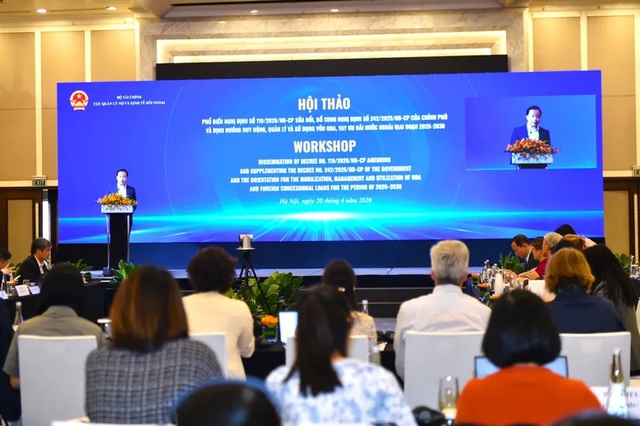 Vốn vay ODA và vay ưu đãi nước ngoài dự kiến thực hiện giai đoạn 2026-2030 khoảng 38,2 tỷ USD- Ảnh 1.