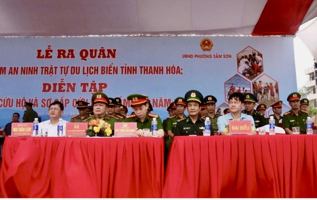 Thanh Hóa: Diễn tập cứu nạn, cứu hộ biển Sầm Sơn năm 2026- Ảnh 1.