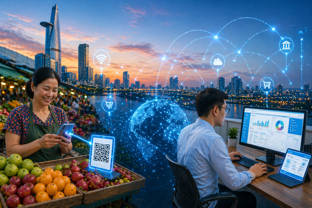 Chuyển đổi số tại TP.HCM: Từ mục tiêu 30% GRDP đến thay đổi trong từng nhịp sống- Ảnh 1.