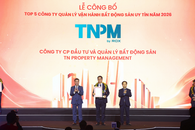 TNPM vào Top 5 Công ty dịch vụ bất động sản uy tín 2026- Ảnh 1.