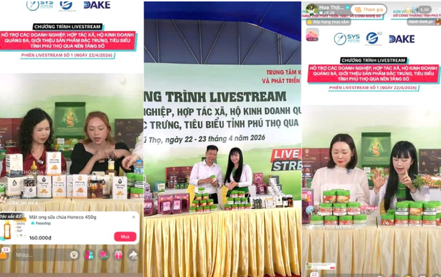 Hội chợ Hùng Vương 2026: Trải nghiệm không gian mua sắm số qua chuỗi Livestream tương tác- Ảnh 2.