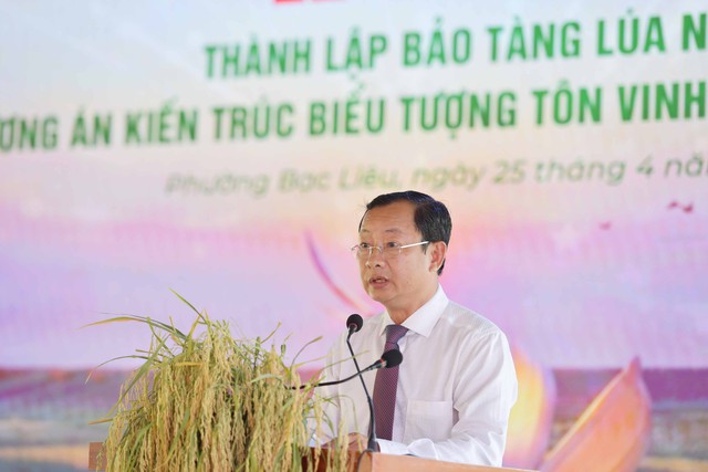 Cà Mau thành lập Bảo tàng Lúa nước và Biểu tượng tôn vinh lúa nước- Ảnh 2.