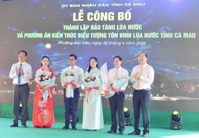 Cà Mau thành lập Bảo tàng Lúa nước và Biểu tượng tôn vinh lúa nước- Ảnh 4.