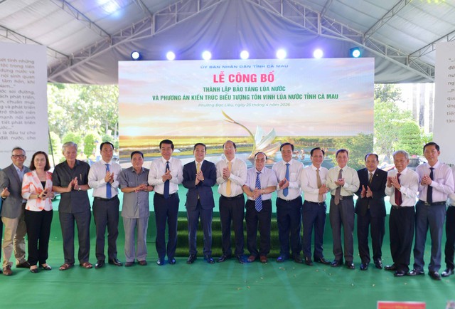 Cà Mau thành lập Bảo tàng Lúa nước và Biểu tượng tôn vinh lúa nước- Ảnh 5.