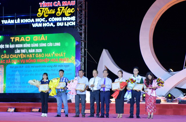 Cà Mau khai mạc Tuần lễ KHCN - Văn hóa, Du lịch và Cuộc thi Gạo ngon ĐBSCL lần thứ I - năm 2026- Ảnh 7.