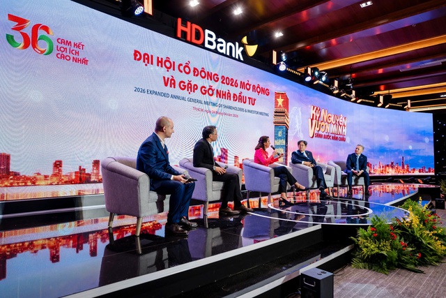 ĐHĐCĐ HDBank 2026: Lợi nhuận kế hoạch tăng 41%, quy mô tiệm cận 1,2 triệu tỷ đồng, mở rộng hợp tác quốc tế và phát hành riêng lẻ thu hút nhà đầu tư nước ngoài- Ảnh 3.