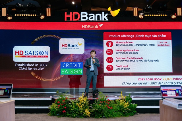 ĐHĐCĐ HDBank 2026: Lợi nhuận kế hoạch tăng 41%, quy mô tiệm cận 1,2 triệu tỷ đồng, mở rộng hợp tác quốc tế và phát hành riêng lẻ thu hút nhà đầu tư nước ngoài- Ảnh 8.