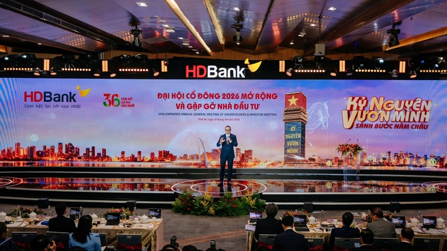 ĐHĐCĐ HDBank 2026: Lợi nhuận kế hoạch tăng 41%, quy mô tiệm cận 1,2 triệu tỷ đồng, mở rộng hợp tác quốc tế và phát hành riêng lẻ thu hút nhà đầu tư nước ngoài- Ảnh 9.