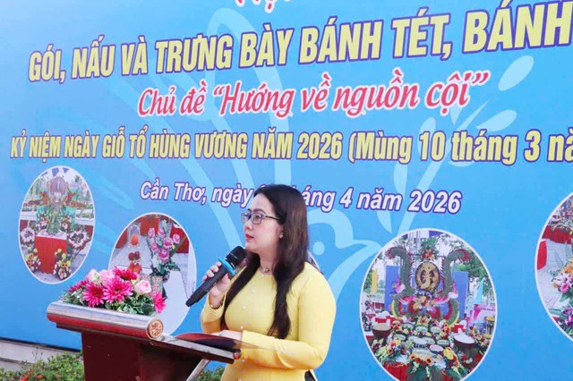 Cần Thơ: Khai mạc Hội thi gói và nấu bánh Tét, bánh Chưng- Ảnh 3.