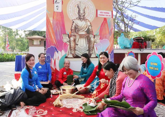 Cần Thơ: Khai mạc Hội thi gói và nấu bánh Tét, bánh Chưng- Ảnh 4.