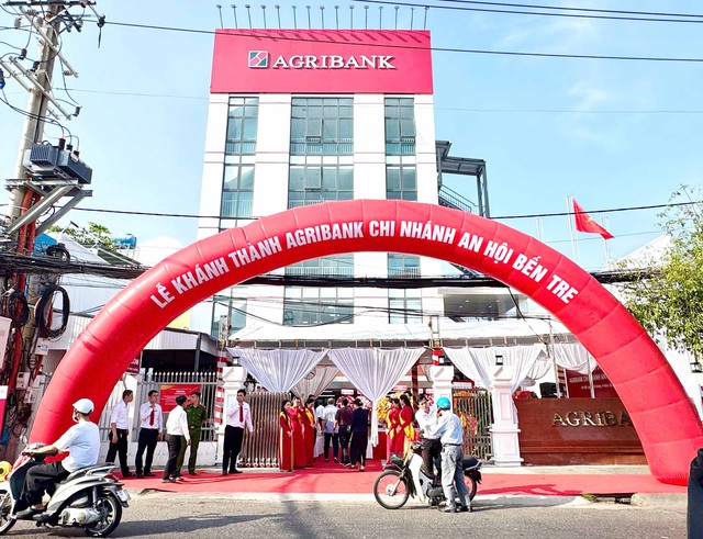 Khánh thành trụ sở Agribank Chi nhánh An Hội Bến Tre- Ảnh 4.