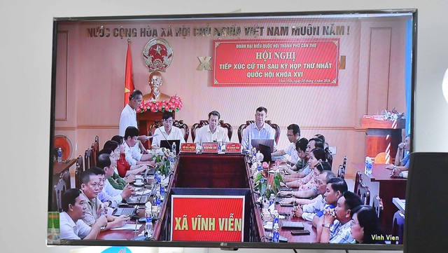 Trưởng ban Tổ chức Trung ương Nguyễn Duy Ngọc tiếp xúc cử tri tại TP Cần Thơ- Ảnh 9.