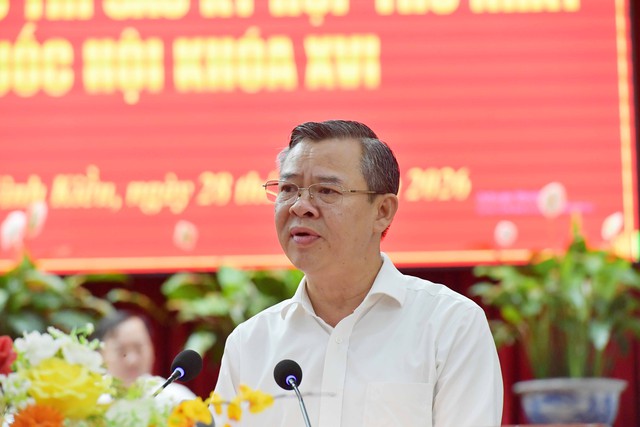 Trưởng ban Tổ chức Trung ương Nguyễn Duy Ngọc tiếp xúc cử tri tại TP Cần Thơ- Ảnh 7.