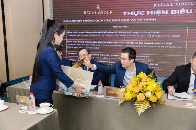 ĐHĐCĐ Regal Group 2026: Tầm nhín vốn hóa tỷ đô cùng bước ngoặt chiến lược hệ sinh thái 'Luxury Wenllness'- Ảnh 3.