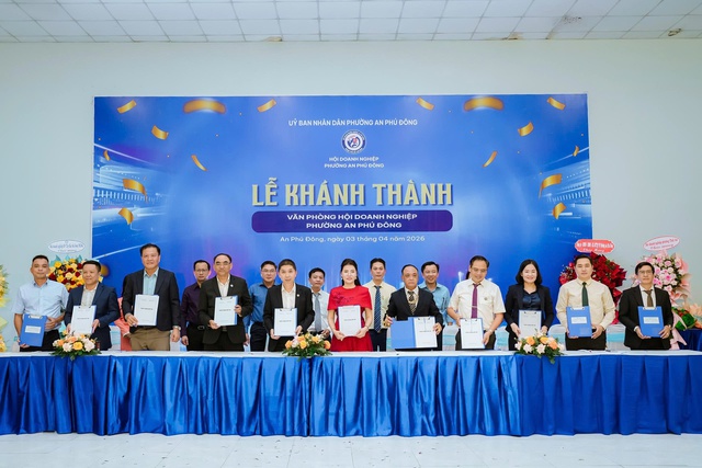 Khánh thành Văn phòng Hội Doanh nghiệp An Phú Đông: “Ngôi nhà chung” kích hoạt hệ sinh thái kết nối- Ảnh 7.