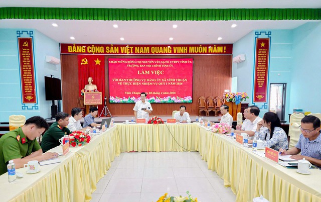 Xã Vĩnh Thuận: Thực hiện nhiệm vụ quý I đạt nhiều kết quả tích cực- Ảnh 3.