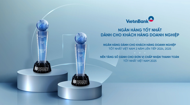 VietinBank ghi dấu ấn quốc tế với hai giải thưởng ngân hàng doanh nghiệp- Ảnh 1.