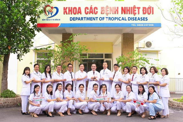 Khoa Các bệnh Nhiệt đới - BVĐK Đống Đa: Nửa thế kỷ kiên cường trên tuyến đầu chống dịch- Ảnh 1.