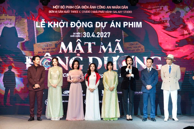 “Mật Mã Đông Dương” Siêu phẩm tình báo lấy cảm hứng từ 25.000 hồ sơ mật chính thức khởi động tại TP.HCM.- Ảnh 5.