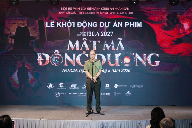 “Mật Mã Đông Dương” Siêu phẩm tình báo lấy cảm hứng từ 25.000 hồ sơ mật chính thức khởi động tại TP.HCM.- Ảnh 3.