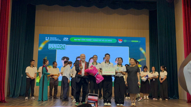 Trường Đại học Công nghiệp TP.Hồ Chí Minh: Dự án "Netgins, Gừng sưởi ấm sinh kế xanh" đạt giải Quán quân- Ảnh 4.