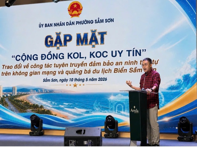 Thanh Hóa: Sầm Sơn phát huy vai trò KOL, KOC quảng bá du lịch biển 2026- Ảnh 3.