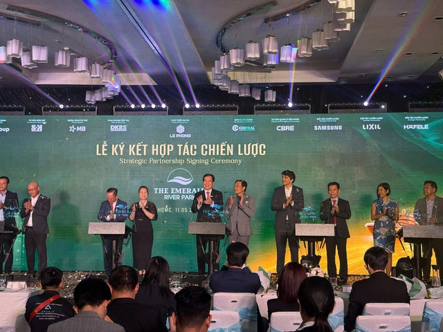 TP.HCM: Tập đoàn Lê Phong ký kết hợp tác với nhiều đối tác phát triển dự án The Emerald River Park- Ảnh 1.