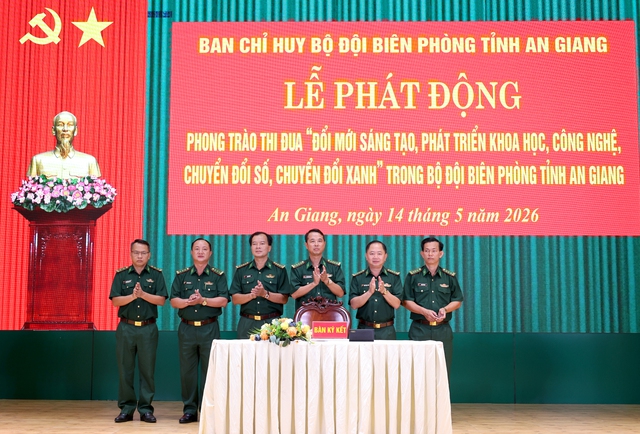 Khơi dậy tinh thần đổi mới sáng tạo, chuyển đổi số, chuyển đổi xanh trong BĐBP tỉnh An Giang- Ảnh 1.