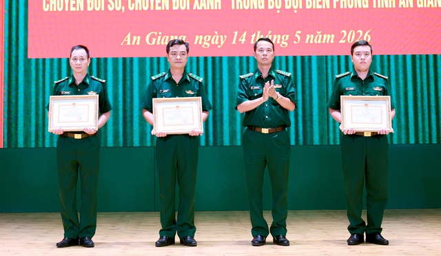 Khơi dậy tinh thần đổi mới sáng tạo, chuyển đổi số, chuyển đổi xanh trong BĐBP tỉnh An Giang- Ảnh 3.