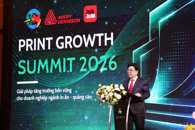 Print Growth Summit 2026: Thúc đẩy kết nối và tăng trưởng bền vững ngành in ấn - quảng cáo Việt Nam- Ảnh 1.