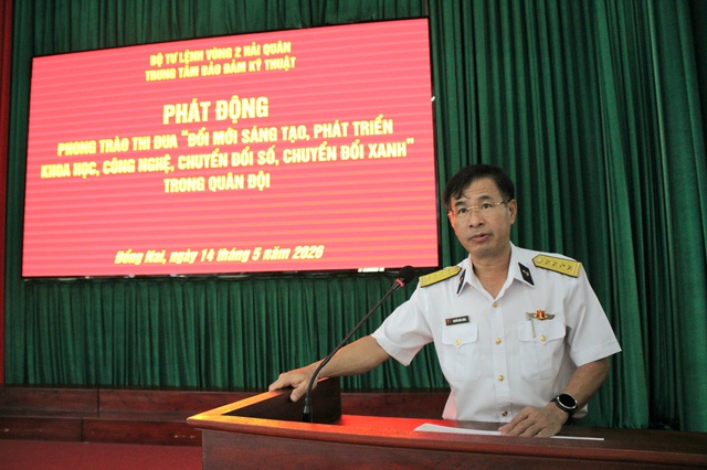 Trung tâm Bảo đảm kỹ thuật Vùng 2 Hải quân: Đổi mới sáng tạo để nâng sức mạnh chiến đấu- Ảnh 1.