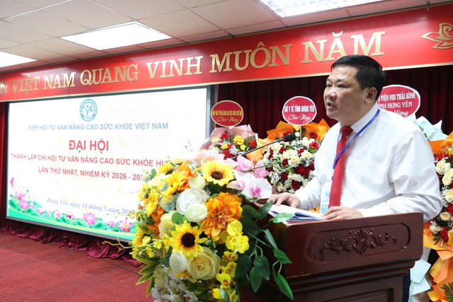 Đại hội Chi hội Tư vấn nâng cao sức khỏe Hưng Yên lần thứ nhất, nhiệm kỳ 2026-2031 thành công tốt đẹp- Ảnh 2. Đại hội Chi hội Tư vấn nâng cao sức khỏe Hưng Yên lần thứ nhất, nhiệm kỳ 2026-2031 thành công tốt đẹp- Ảnh 2.