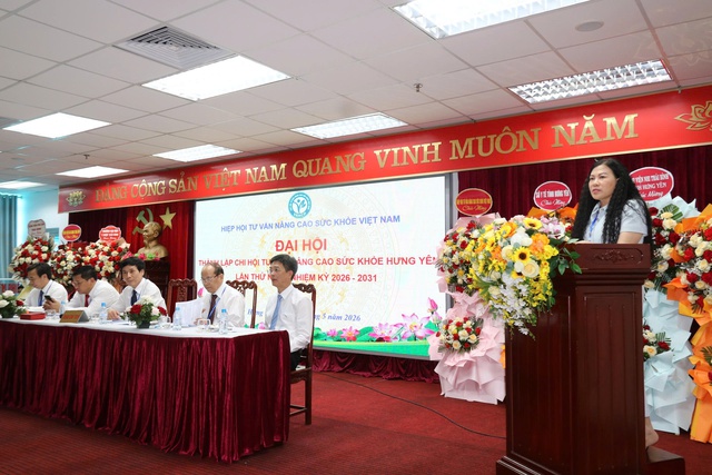 Đại hội Chi hội Tư vấn nâng cao sức khỏe Hưng Yên lần thứ nhất, nhiệm kỳ 2026-2031 thành công tốt đẹp- Ảnh 3. Đại hội Chi hội Tư vấn nâng cao sức khỏe Hưng Yên lần thứ nhất, nhiệm kỳ 2026-2031 thành công tốt đẹp- Ảnh 3.