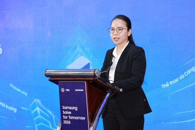 Samsung Solve for Tomorrow 2026 hoàn thành chuỗi roadshow khởi động cuộc thi ba miền Bắc-Trung-Nam- Ảnh 4.