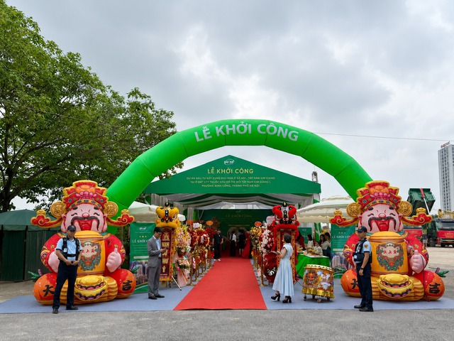 Bắc Hà Group khởi công dự án nhà ở xã hội CT7, KĐT mới Tây Nam Kim Giang - Ảnh 1.